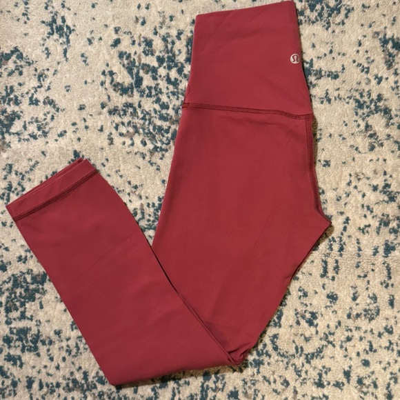 Lululemon High-Rise Wunder Under Full On Luxtreme in Chianti - Size 2 - Picture 16 of 16